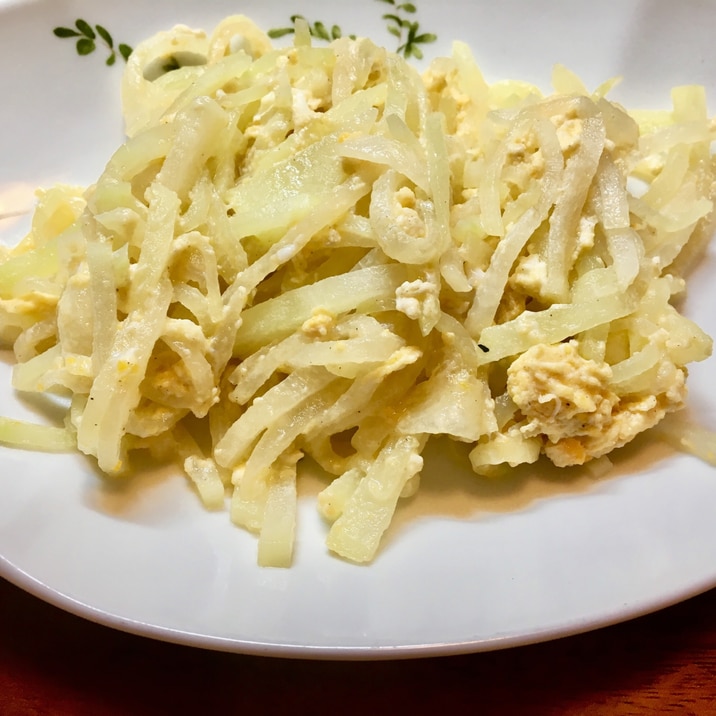 千切り大根の卵とじ レシピ 作り方 By えひめ応援 アレンジレシピ ぷりんぷ 楽天レシピ